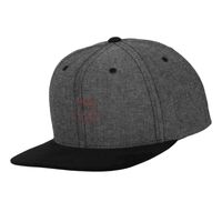Chambray-suede snapback (6089CH) Vignette