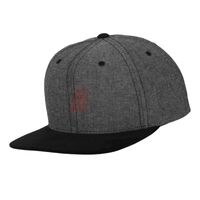Chambray-suede snapback (6089CH) Vignette