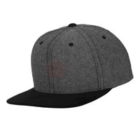 Chambray-suede snapback (6089CH) Vignette