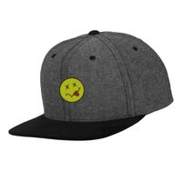 Chambray-suede snapback (6089CH) Vignette