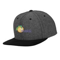 Chambray-suede snapback (6089CH) Vignette