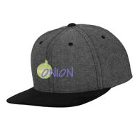 Chambray-suede snapback (6089CH) Vignette