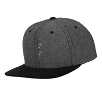 Chambray-suede snapback (6089CH) Vignette