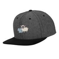 Chambray-suede snapback (6089CH) Vignette