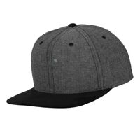 Chambray-suede snapback (6089CH) Vignette
