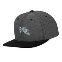 Chambray-suede snapback (6089CH) Vignette