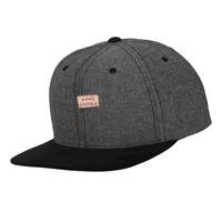 Chambray-suede snapback (6089CH) Vignette