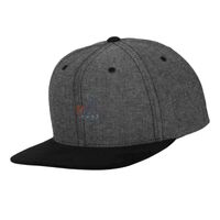 Chambray-suede snapback (6089CH) Vignette