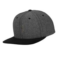 Chambray-suede snapback (6089CH) Vignette