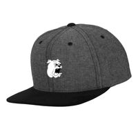 Chambray-suede snapback (6089CH) Vignette