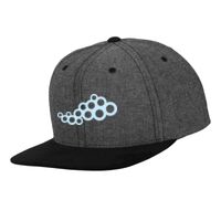 Chambray-suede snapback (6089CH) Vignette