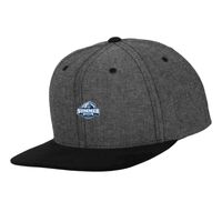 Chambray-suede snapback (6089CH) Vignette