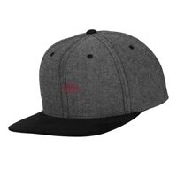 Chambray-suede snapback (6089CH) Vignette