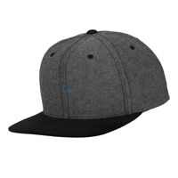 Chambray-suede snapback (6089CH) Vignette