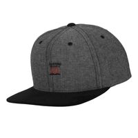 Chambray-suede snapback (6089CH) Vignette