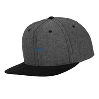 Chambray-suede snapback (6089CH) Vignette