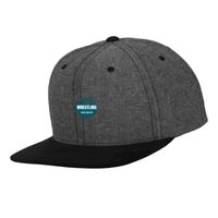 Chambray-suede snapback (6089CH) Vignette