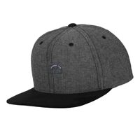 Chambray-suede snapback (6089CH) Vignette