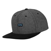 Chambray-suede snapback (6089CH) Vignette