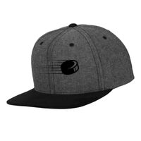 Chambray-suede snapback (6089CH) Vignette
