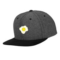 Chambray-suede snapback (6089CH) Vignette