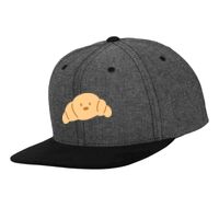 Chambray-suede snapback (6089CH) Vignette