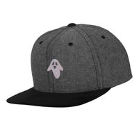 Chambray-suede snapback (6089CH) Vignette