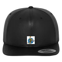 Full leather imitation snapback (6089FL) Vignette