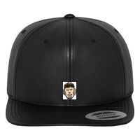 Full leather imitation snapback (6089FL) Vignette