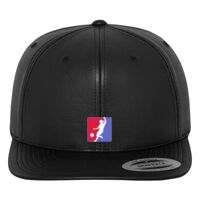 Full leather imitation snapback (6089FL) Vignette