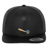 Full leather imitation snapback (6089FL) Vignette