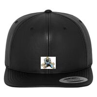 Full leather imitation snapback (6089FL) Vignette