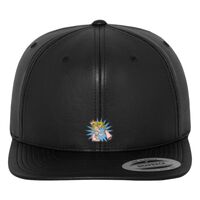 Full leather imitation snapback (6089FL) Vignette