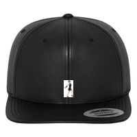 Full leather imitation snapback (6089FL) Vignette