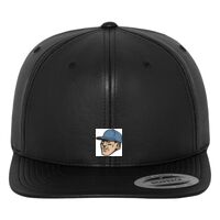 Full leather imitation snapback (6089FL) Vignette