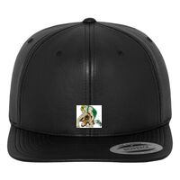 Full leather imitation snapback (6089FL) Vignette