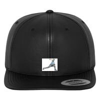 Full leather imitation snapback (6089FL) Vignette