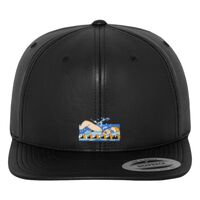 Full leather imitation snapback (6089FL) Vignette