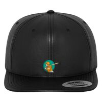 Full leather imitation snapback (6089FL) Vignette
