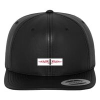 Full leather imitation snapback (6089FL) Vignette
