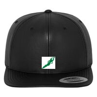 Full leather imitation snapback (6089FL) Vignette