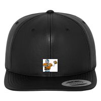 Full leather imitation snapback (6089FL) Vignette