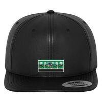 Full leather imitation snapback (6089FL) Vignette