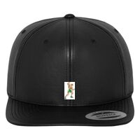 Full leather imitation snapback (6089FL) Vignette
