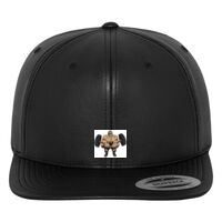 Full leather imitation snapback (6089FL) Vignette