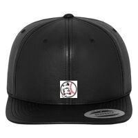 Full leather imitation snapback (6089FL) Vignette