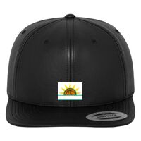 Full leather imitation snapback (6089FL) Vignette