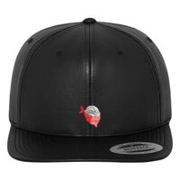 Full leather imitation snapback (6089FL) Vignette