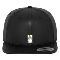 Full leather imitation snapback (6089FL) Vignette