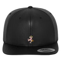 Full leather imitation snapback (6089FL) Vignette